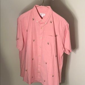 Patterned button down